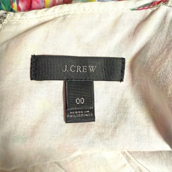 J.Crew Painted Pineapple Print Dress - Picture 9 of 11